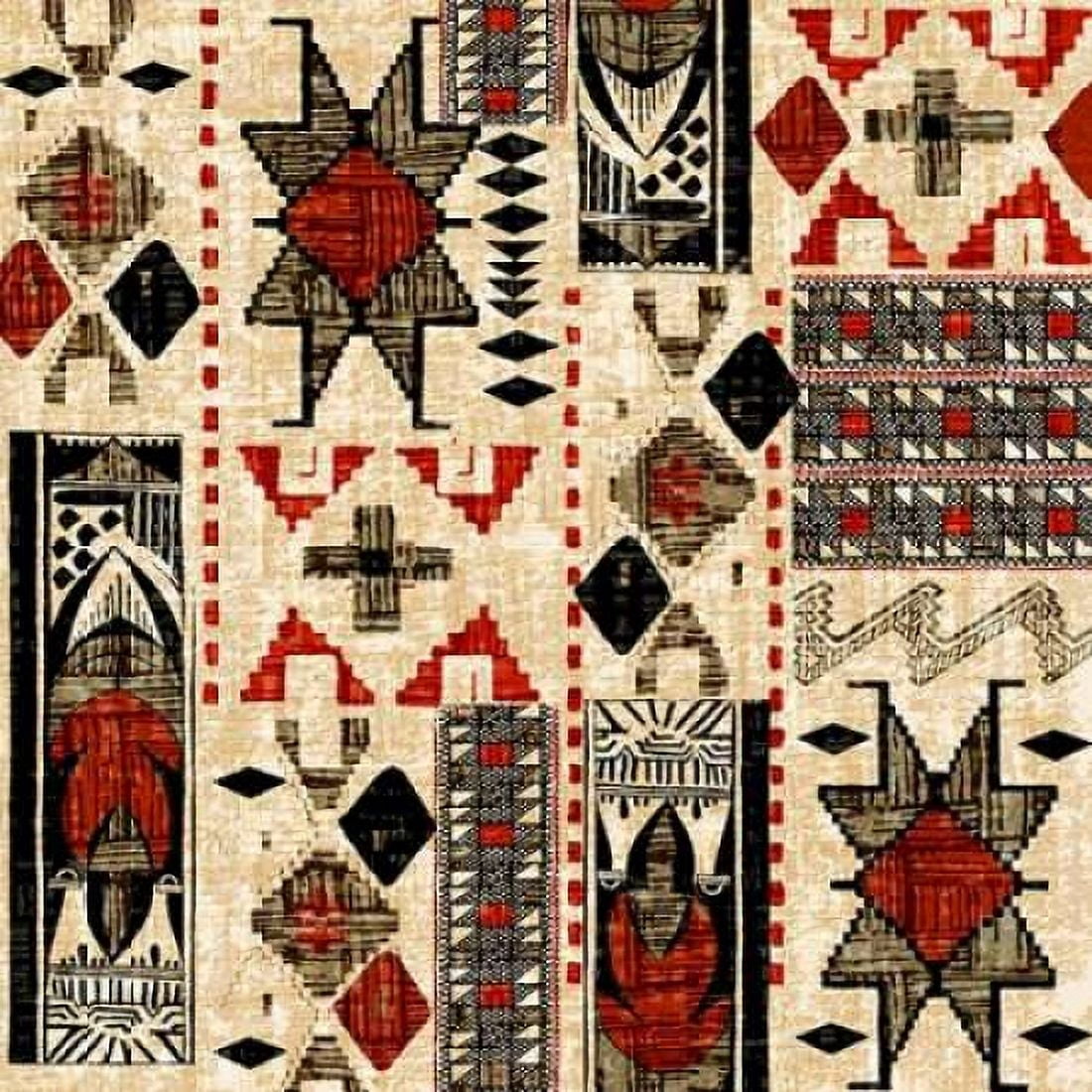 Posterazzi Southwest Textile I Canvas Art - Nicholas Biscardi (24 x 24)