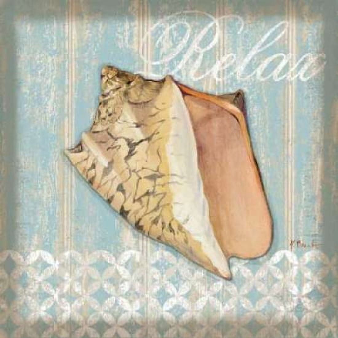 Posterazzi Spa Shells II Canvas Art - Paul Brent (24 x 24)