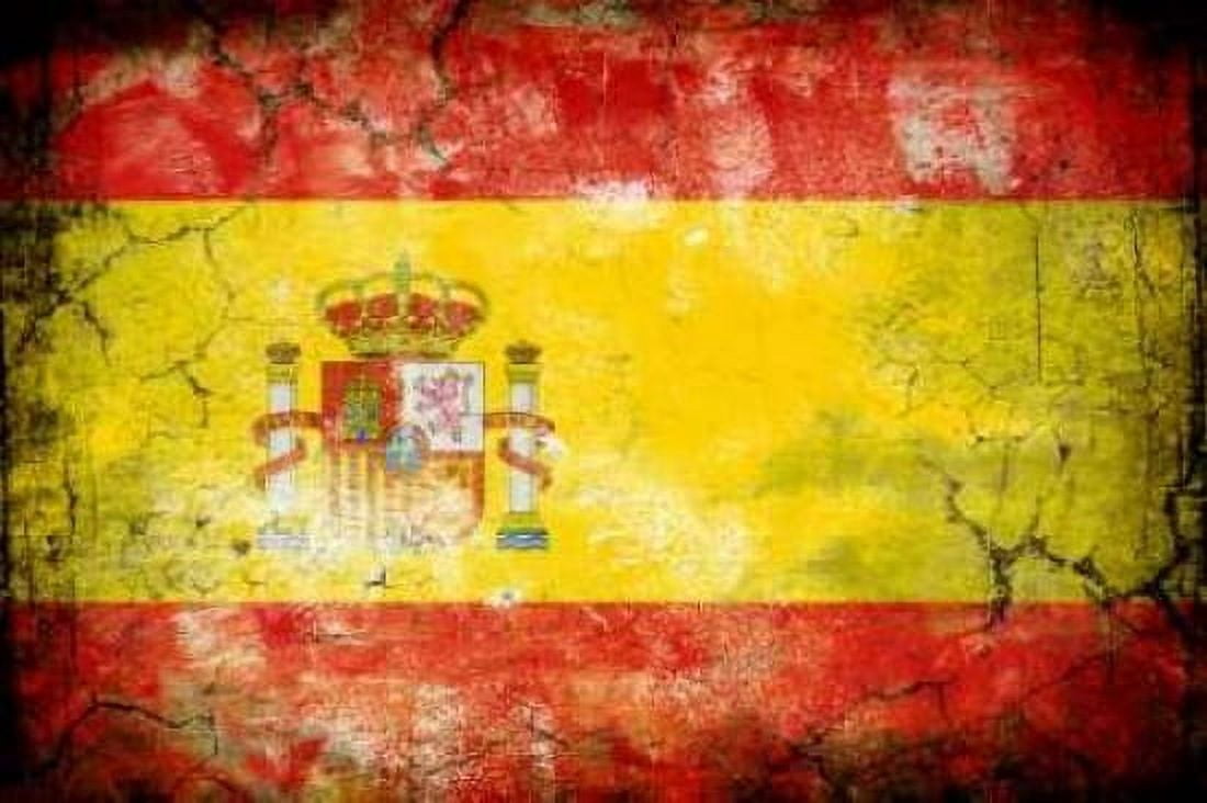 Posterazzi Spain 1 Canvas Art - John H Robins (24 x 36)
