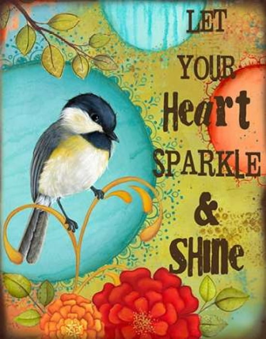 Posterazzi Sparkle and Shine Canvas Art - Lisa Keys (22 x 28)