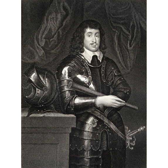 Posterazzi Spencer Compton 2Nd.Earl of Northampton, Lord Compton, 1601-1643 Royalist Commander During English Civil Wars From The Book -LodgeS British Portraits Published London 1823 Poster