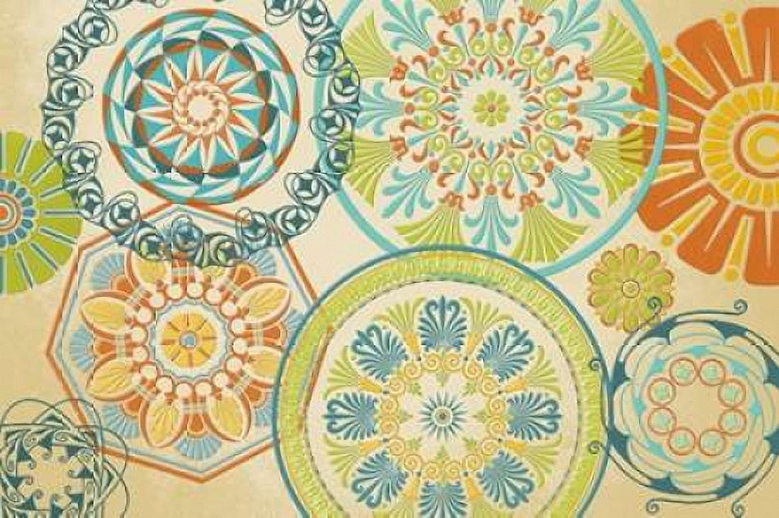 Posterazzi Spirographics Canvas Art - Sd Graphics Studio (24 x 36)