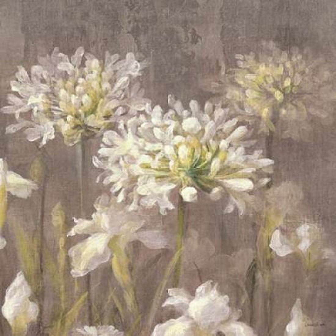 Posterazzi Spring Blossoms Neutral IV Canvas Art - Danhui Nai (24 x 24)