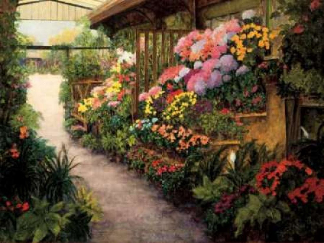 Posterazzi Spring Flower Market Canvas Art - Montserrat Masdeu (18 x 24)