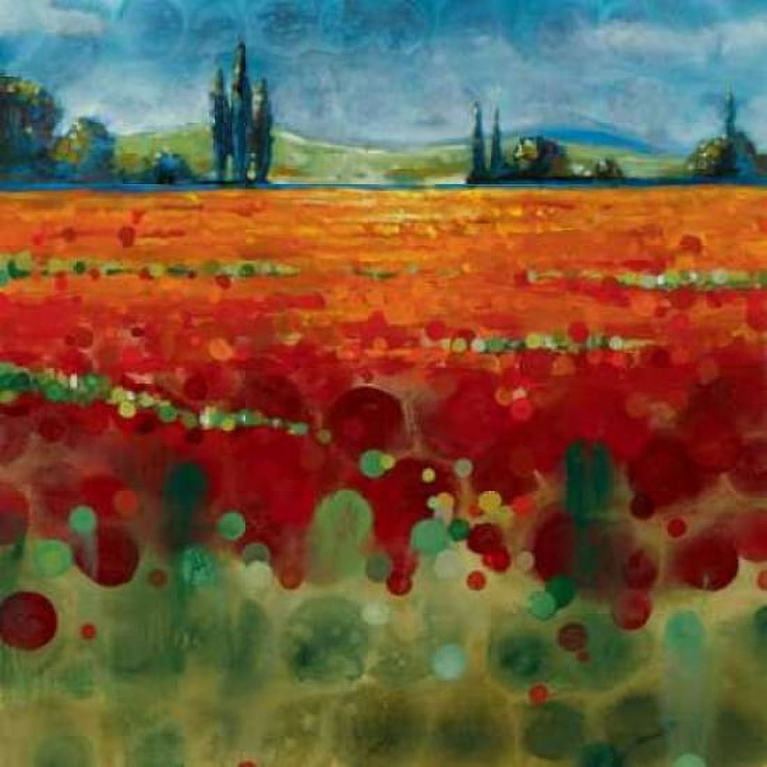 Posterazzi Spring Meadows II Canvas Art - Selina Werbelow (24 x 24)