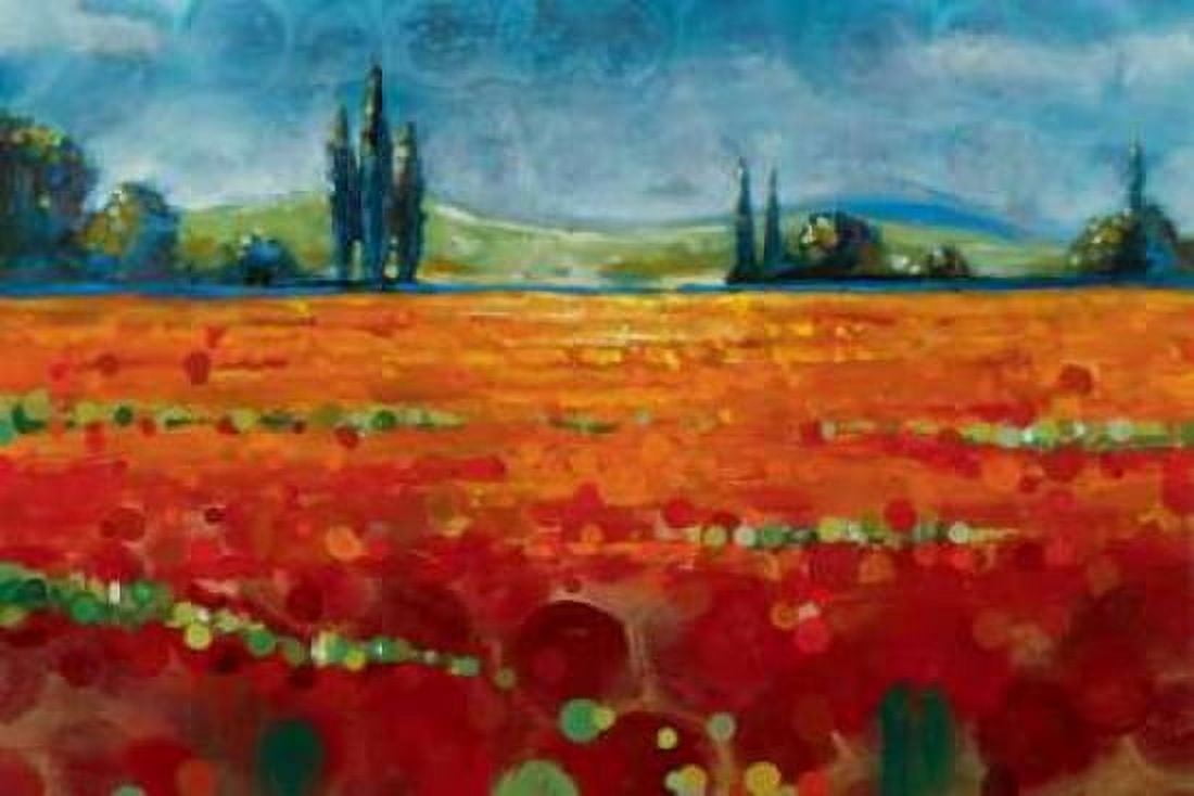 Posterazzi Spring Meadows II Canvas Art - Selina Werbelow (24 x 36)