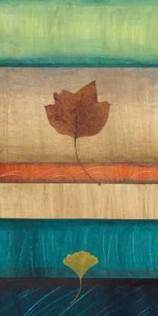 Posterazzi Springing Leaves II Canvas Art - Laurie Fields (24 x 48)