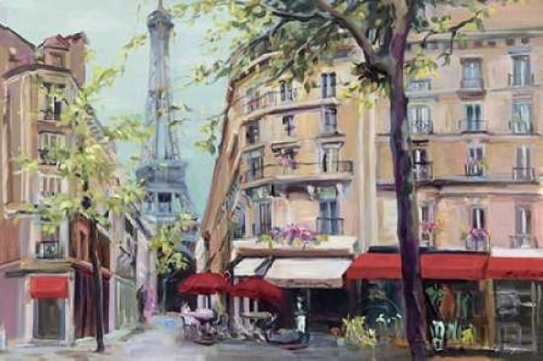 Posterazzi Springtime in Paris Canvas Art - Marilyn Hageman (24 x 36)