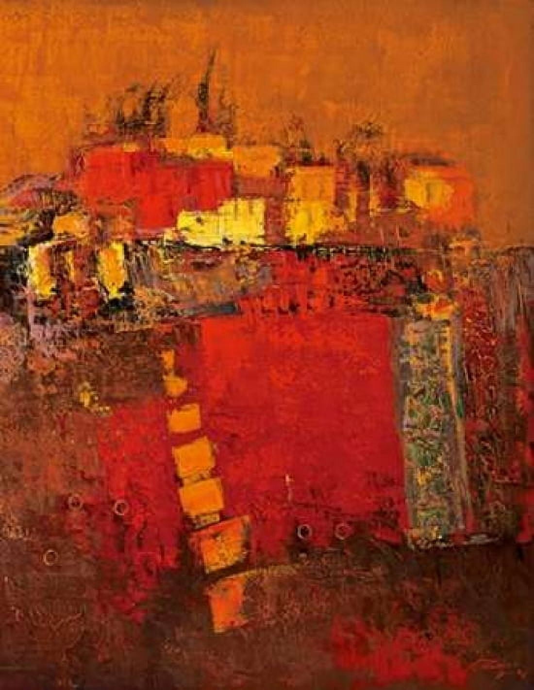 Posterazzi Squares Canvas Art - Madjid (22 x 28)