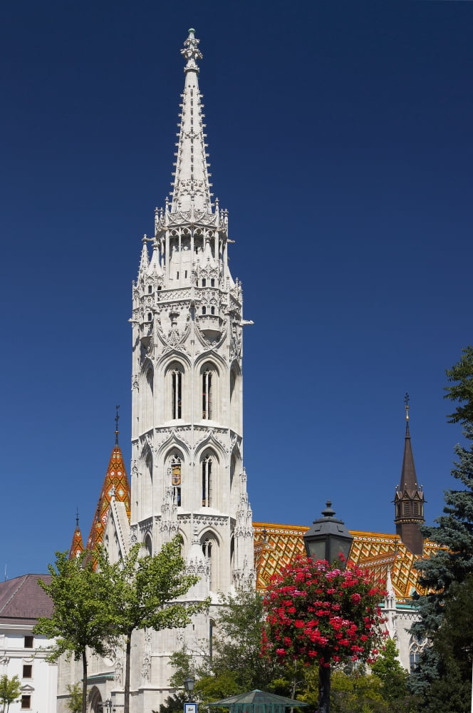 Posterazzi St Mathias Church Budapest Hungary Canvas Art - Terence Waeland Design Pics (24 x 38)
