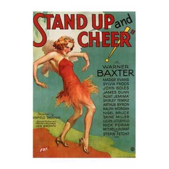 Posterazzi Stand Up Cheer Movie Poster - 11 x 17 in.