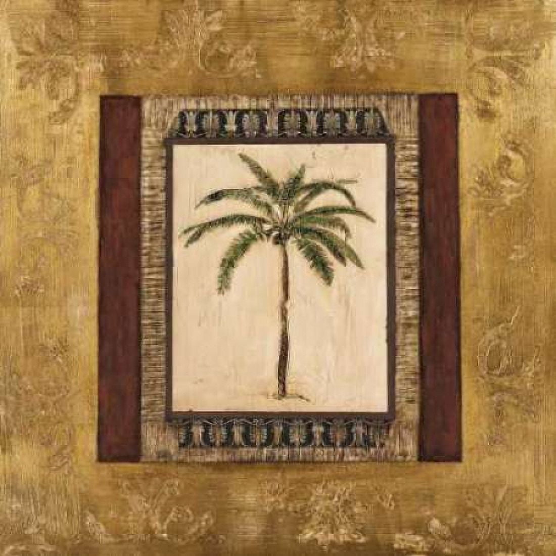 Posterazzi Stately Palm II Canvas Art - Mindeli (24 x 24)