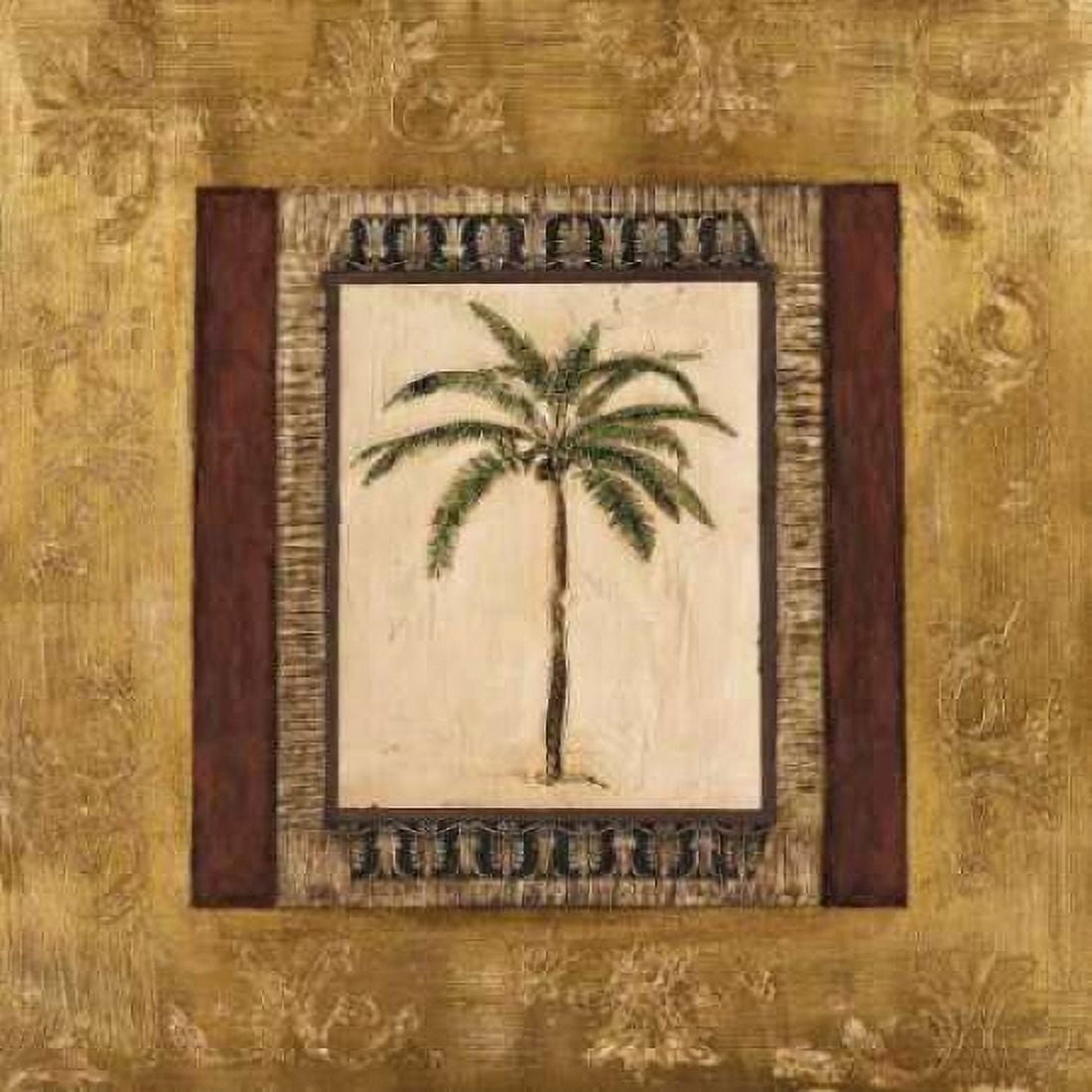 Posterazzi Stately Palm II Canvas Art - Mindeli (24 x 24)