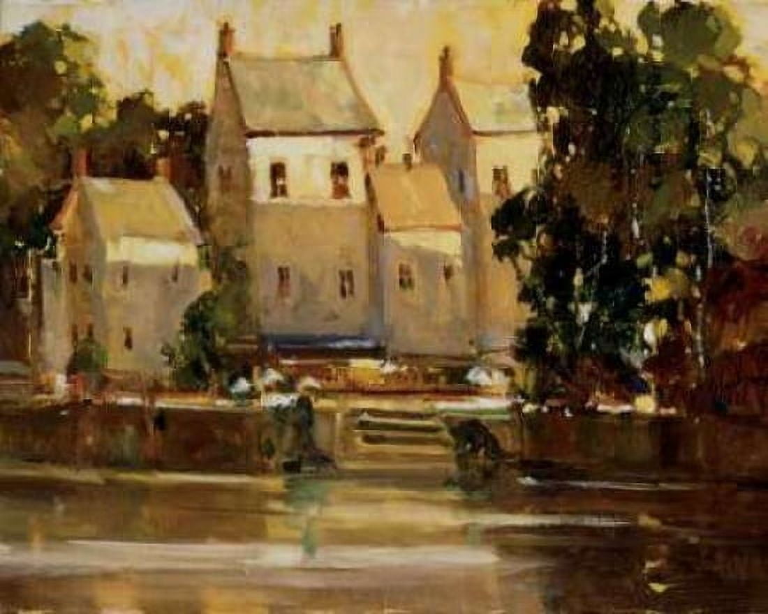 Posterazzi Steps to the Manor Canvas Art - Ted Goerschner (24 x 30)