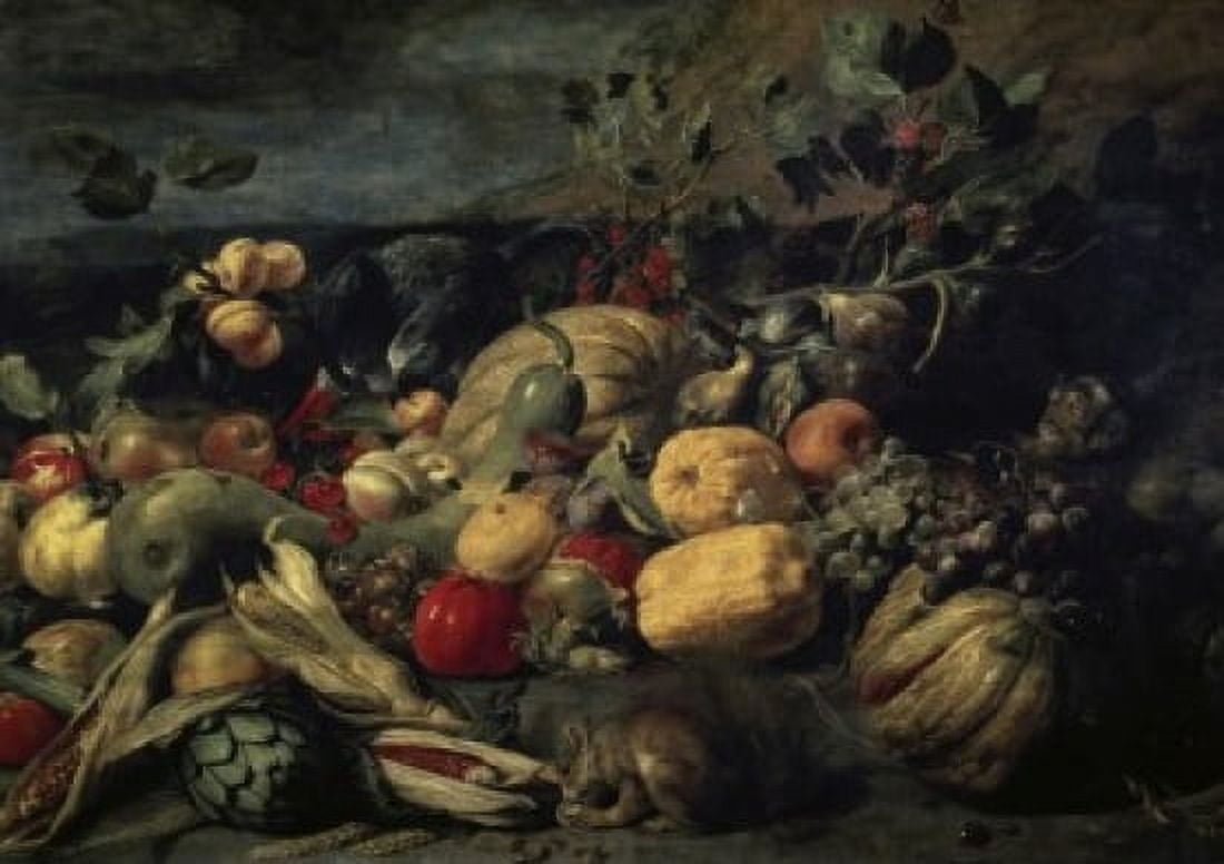 Posterazzi Still Life 17th C Frans Snyders (1579-1657Flemish) Musee du Louvre Paris Canvas Art - Frans Snyders (24 x 36)