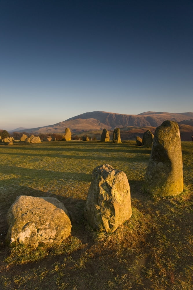 Posterazzi Stone Circle Canvas Art - John Short Design Pics (24 x 36)