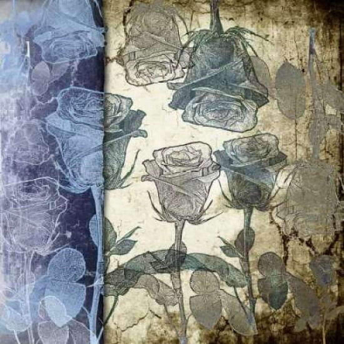 Posterazzi Stone and Roses B Canvas Art - Susan P Willow (24 x 24)