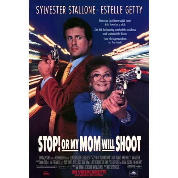 Posterazzi  Stop or My Mom Will Shoot Movie Poster - 27 x 40 in.