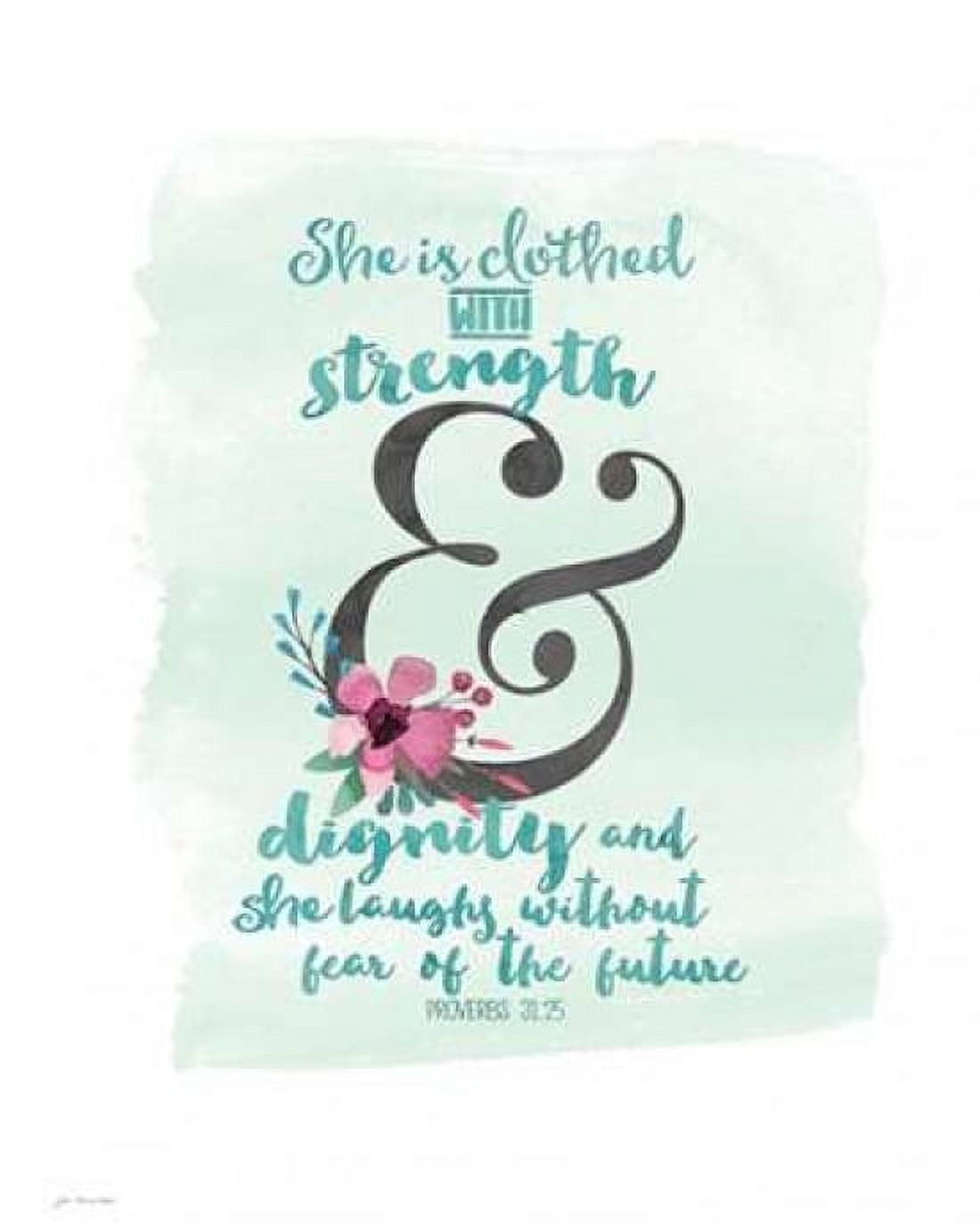 Posterazzi Strength and Dignity Canvas Art - Jo Moulton (24 x 30)