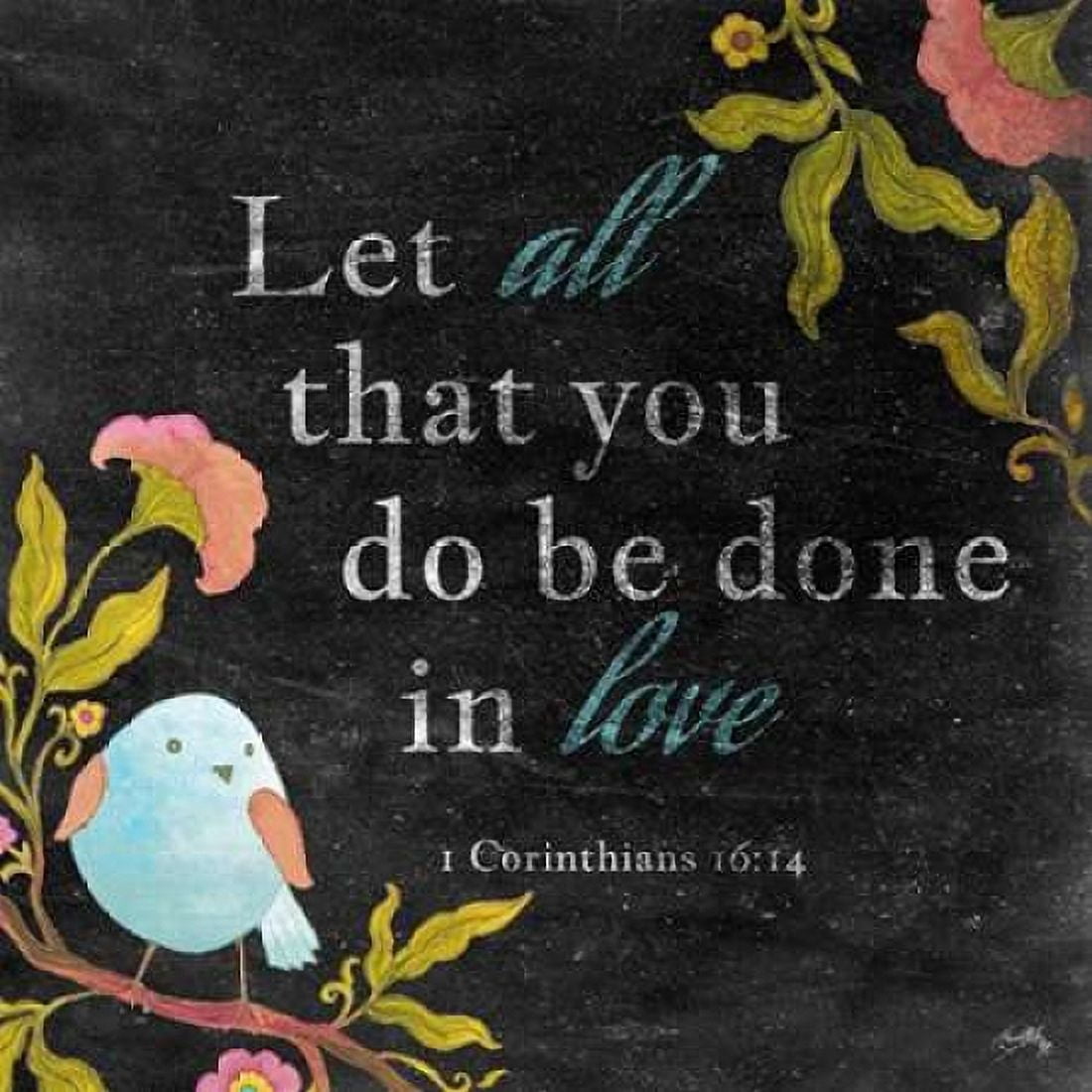 Posterazzi Strength and Love II Canvas Art - Elizabeth Medley (24 x 24)