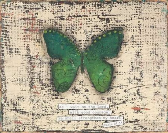 Posterazzi Strengthen My Heart Canvas Art - Cassandra Cushman (22 x 28)