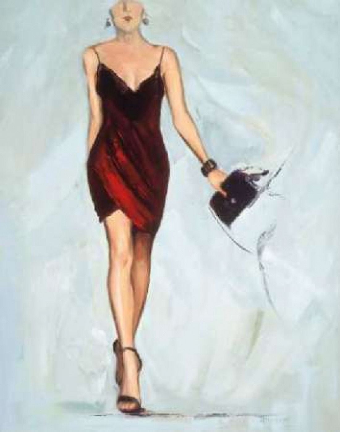Posterazzi Strike The pose Canvas Art - Joyce Fournier (24 x 30)