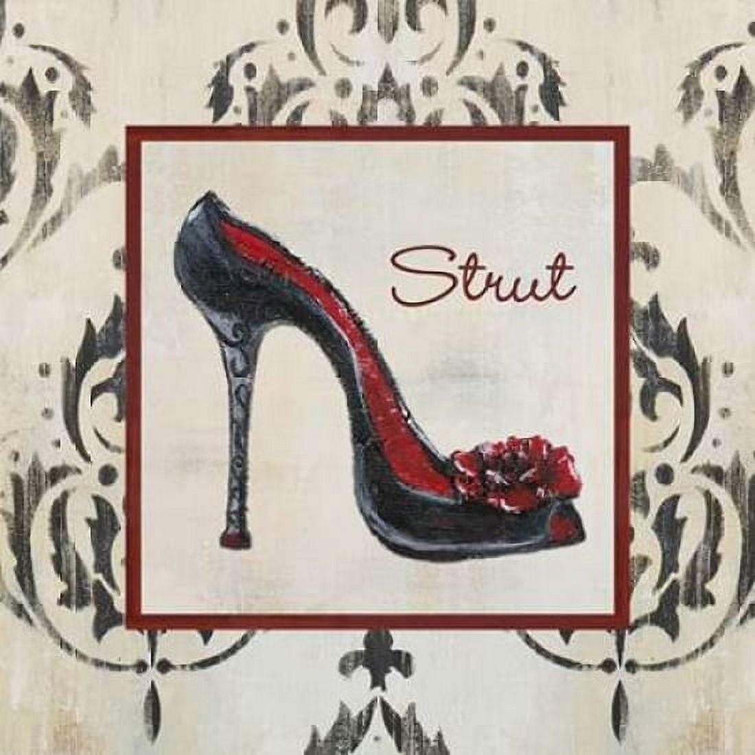 Posterazzi Strut Shoe Canvas Art - Hakimipour-Ritter (24 x 24)