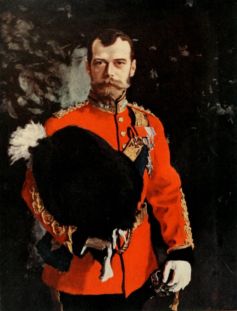 Posterazzi Studio 66 1915 Nicholas II Canvas Art - Valentin Serov (24 x 36)