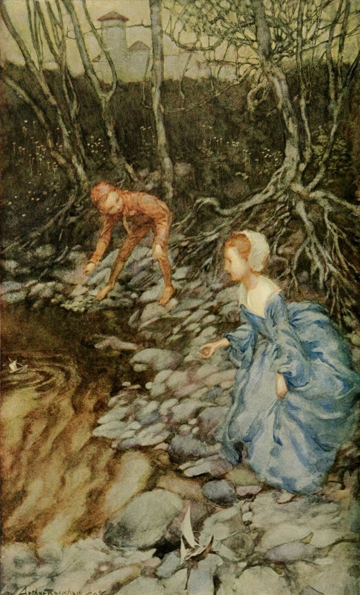 Posterazzi Studio International 1906 Canvas Art - Arthur Rackham (24 x 36)