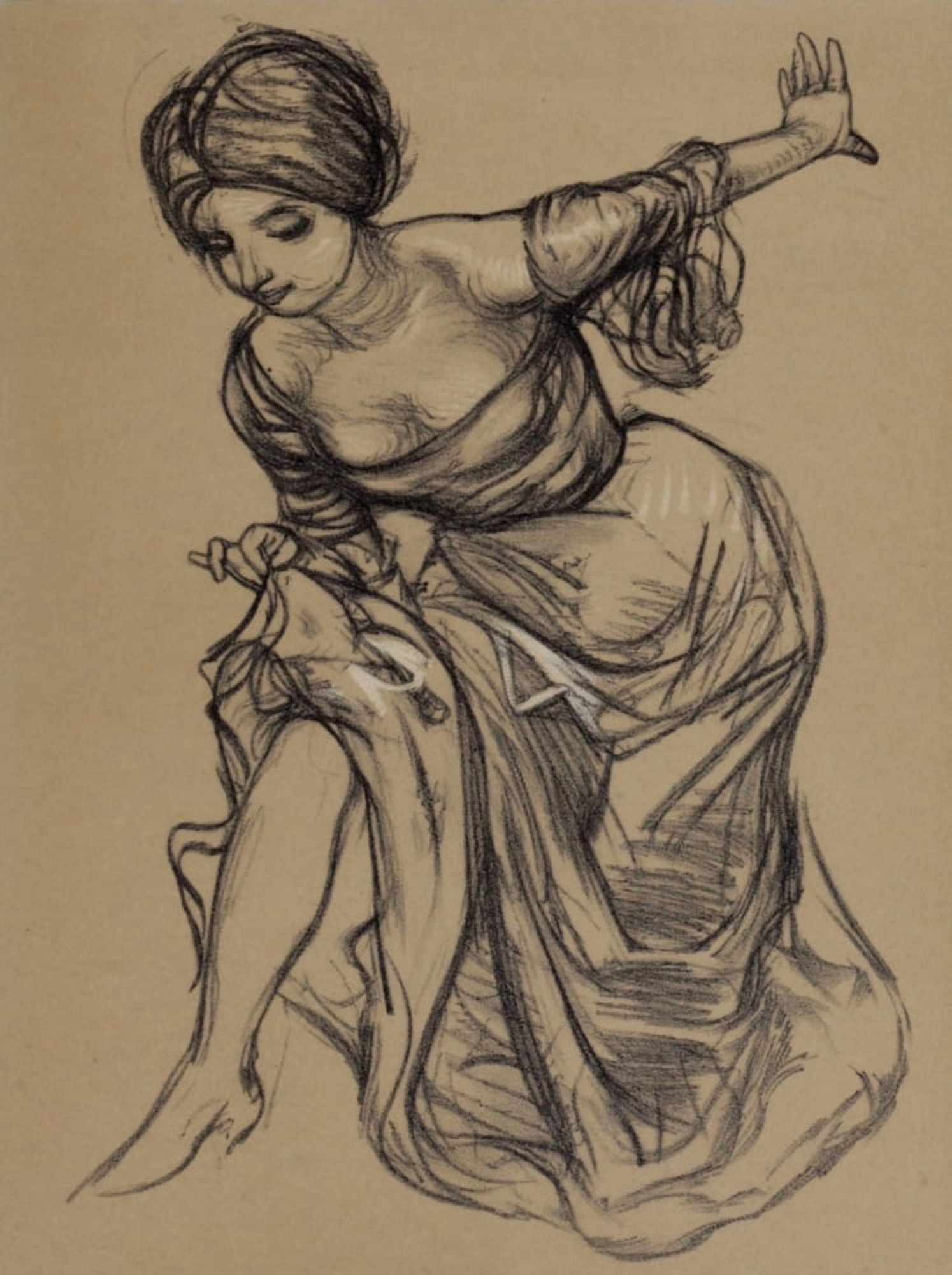 Posterazzi Study 1902 Canvas Art - Leo Putz (24 x 36)