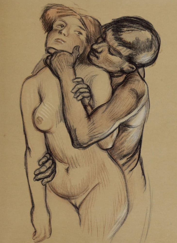 Posterazzi Study (Rthel) 1902 Canvas Art - Leo Putz (24 x 36)