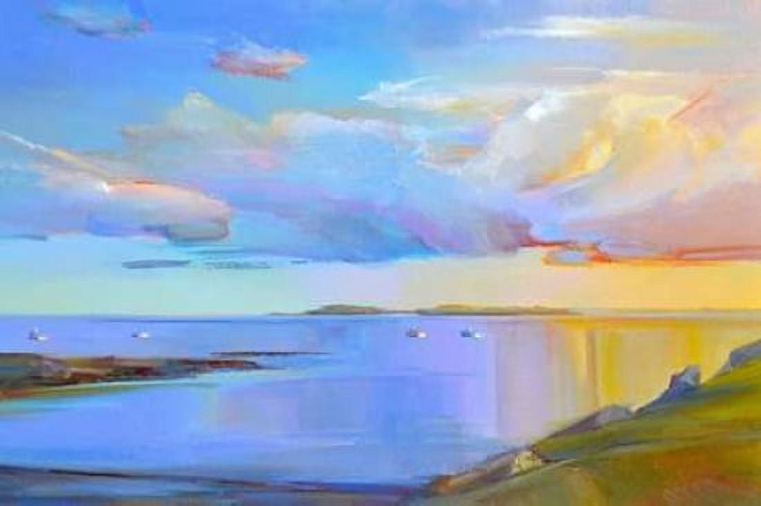 Posterazzi Summer Cove Canvas Art - Holly Ready (24 x 36)