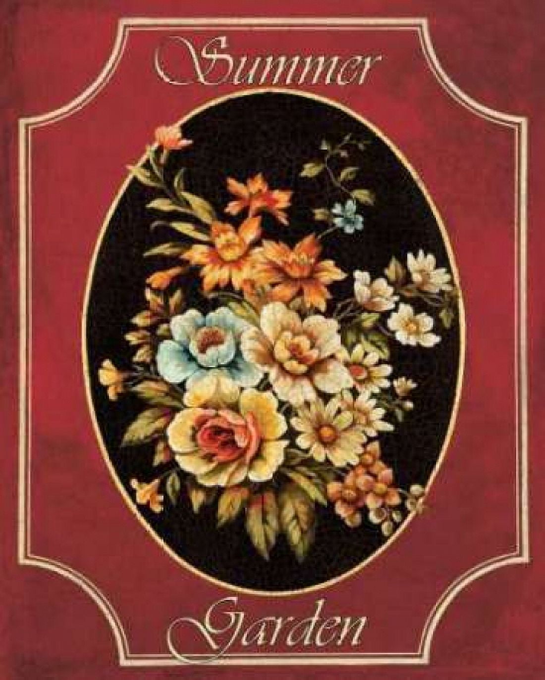Posterazzi Summer Garden Canvas Art - Catherine Jones (22 x 28)
