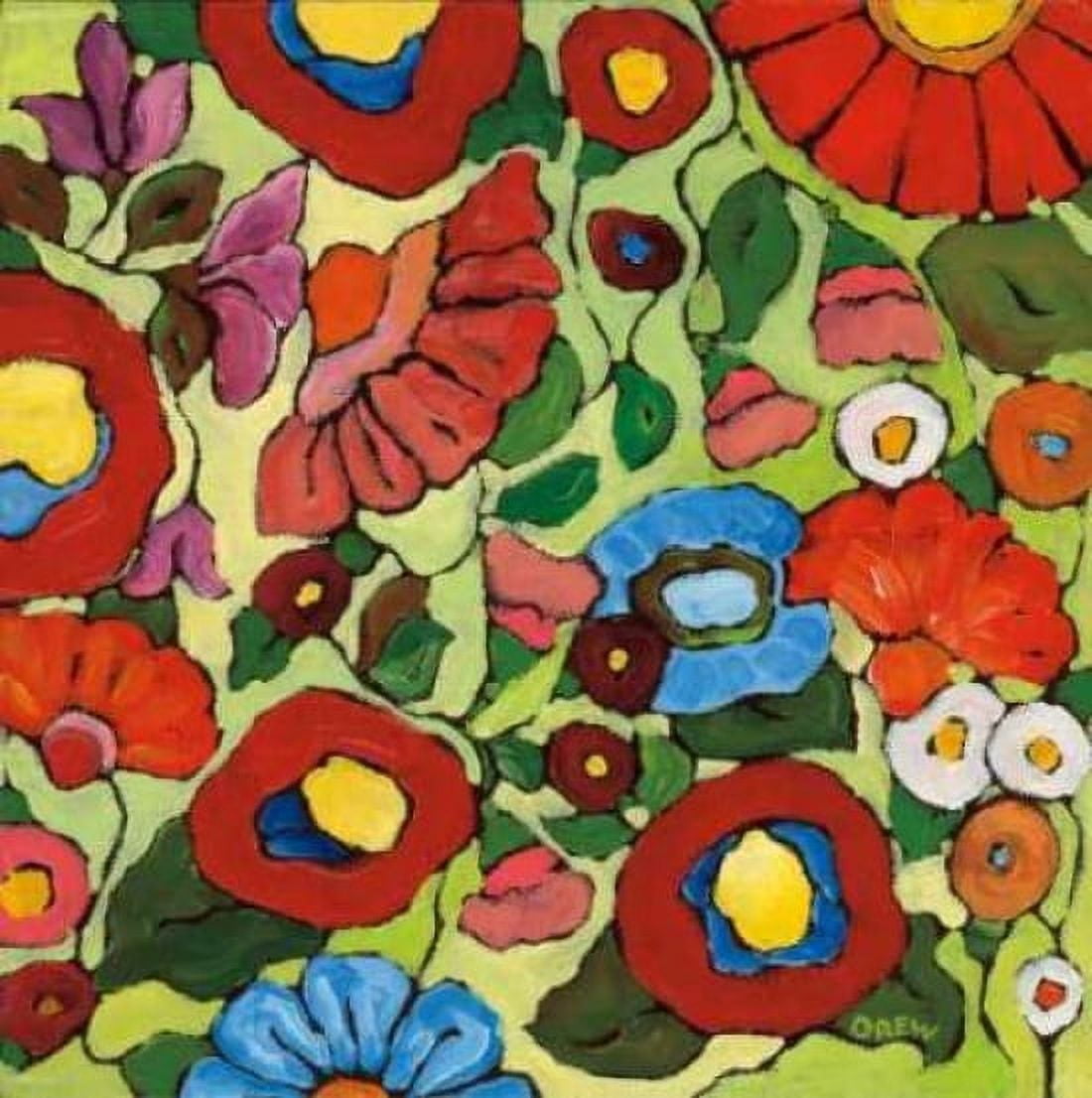 Posterazzi Summer Garden Canvas Art - Vanessa Drew (24 x 24)