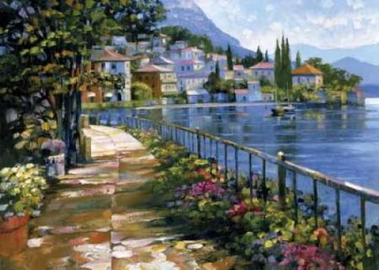 Posterazzi Sunlit Stroll Canvas Art - Howard Behrens (18 x 24)