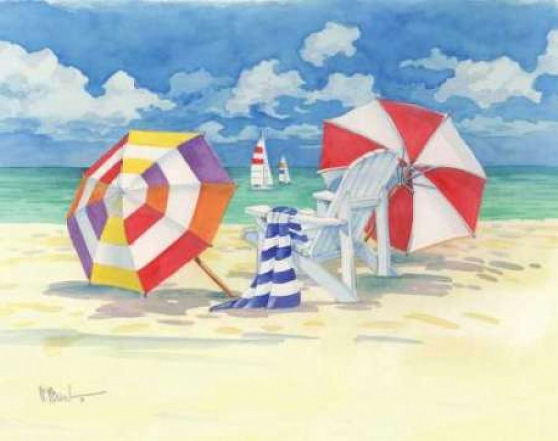 Posterazzi Sunnyside Beach Canvas Art - Paul Brent (20 x 24)