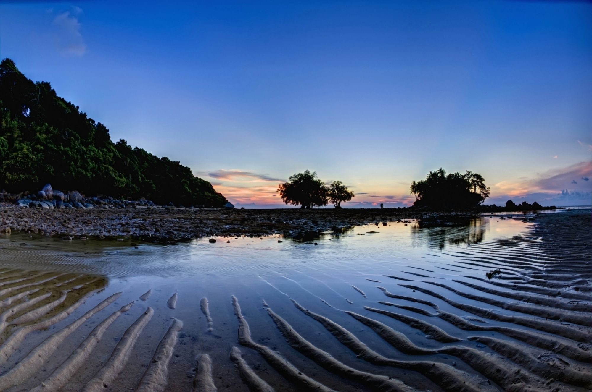 Posterazzi Sunset At Nai Yang Beach Phuket Thailand Canvas Art - Stuart Corlett  Design Pics (38 x 24)