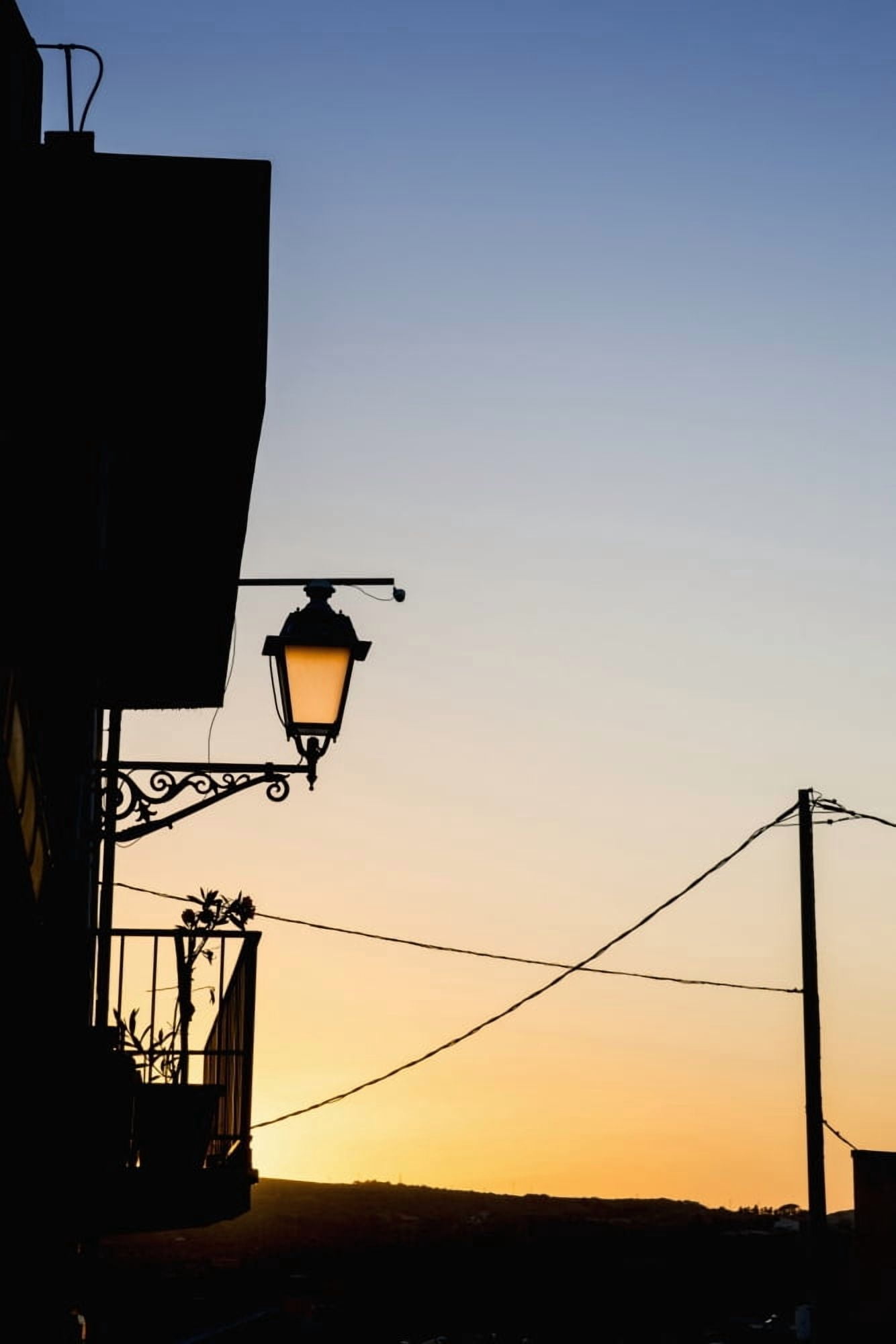 Posterazzi Sunset in SantAntioco Carbonia Iglesias Sardinia Italy Canvas Art - Dosfotos Design Pics (24 x 38)