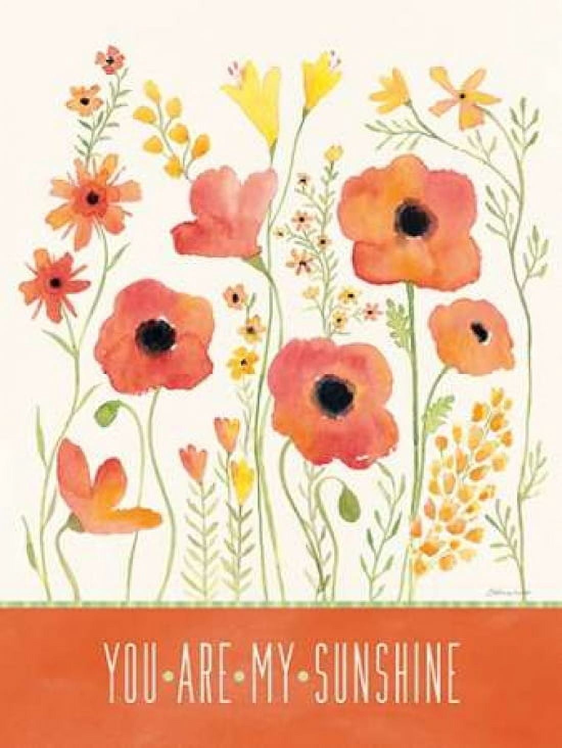 Posterazzi Sunshine Garden I Canvas Art - Stephanie Marrott (18 x 24)