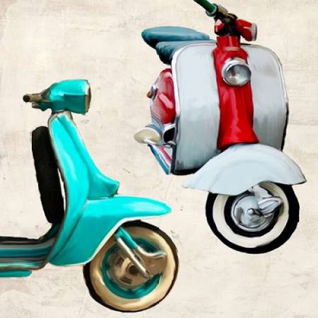 Posterazzi Superscooters I Canvas Art - Teo Rizzardi (24 x 24)
