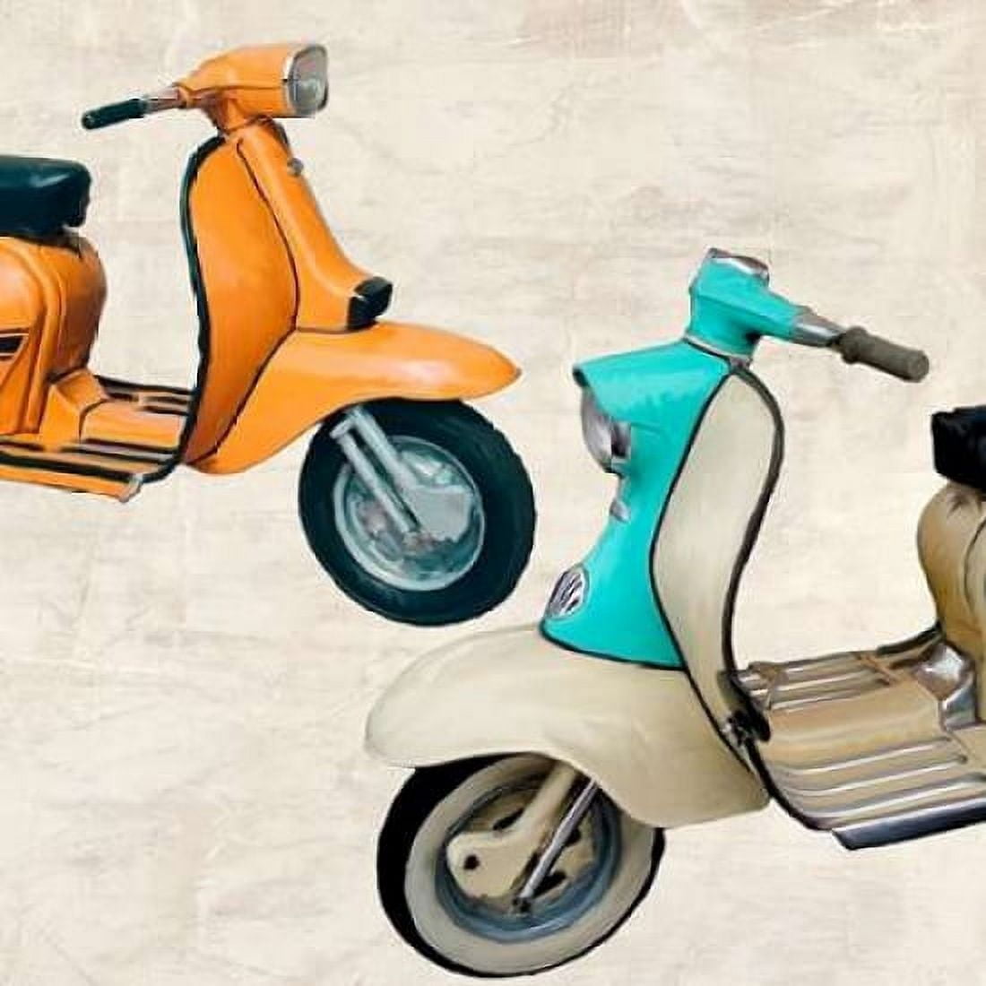 Posterazzi Superscooters II Canvas Art - Teo Rizzardi (24 x 24)
