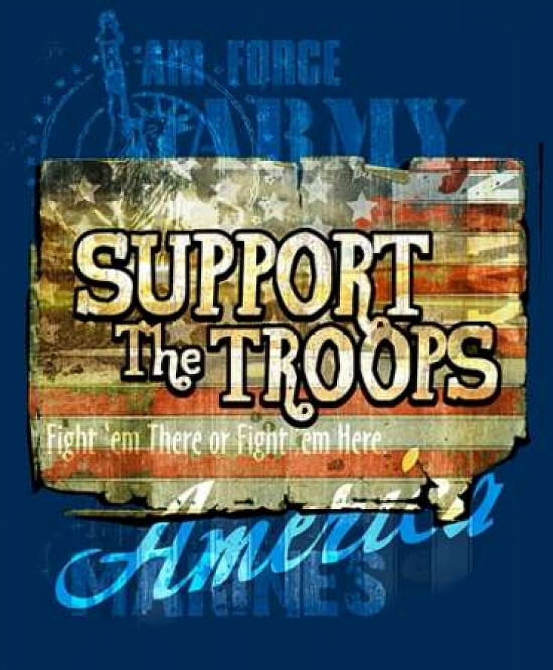 Posterazzi Support the Troops Canvas Art - Jim Baldwin (20 x 24)