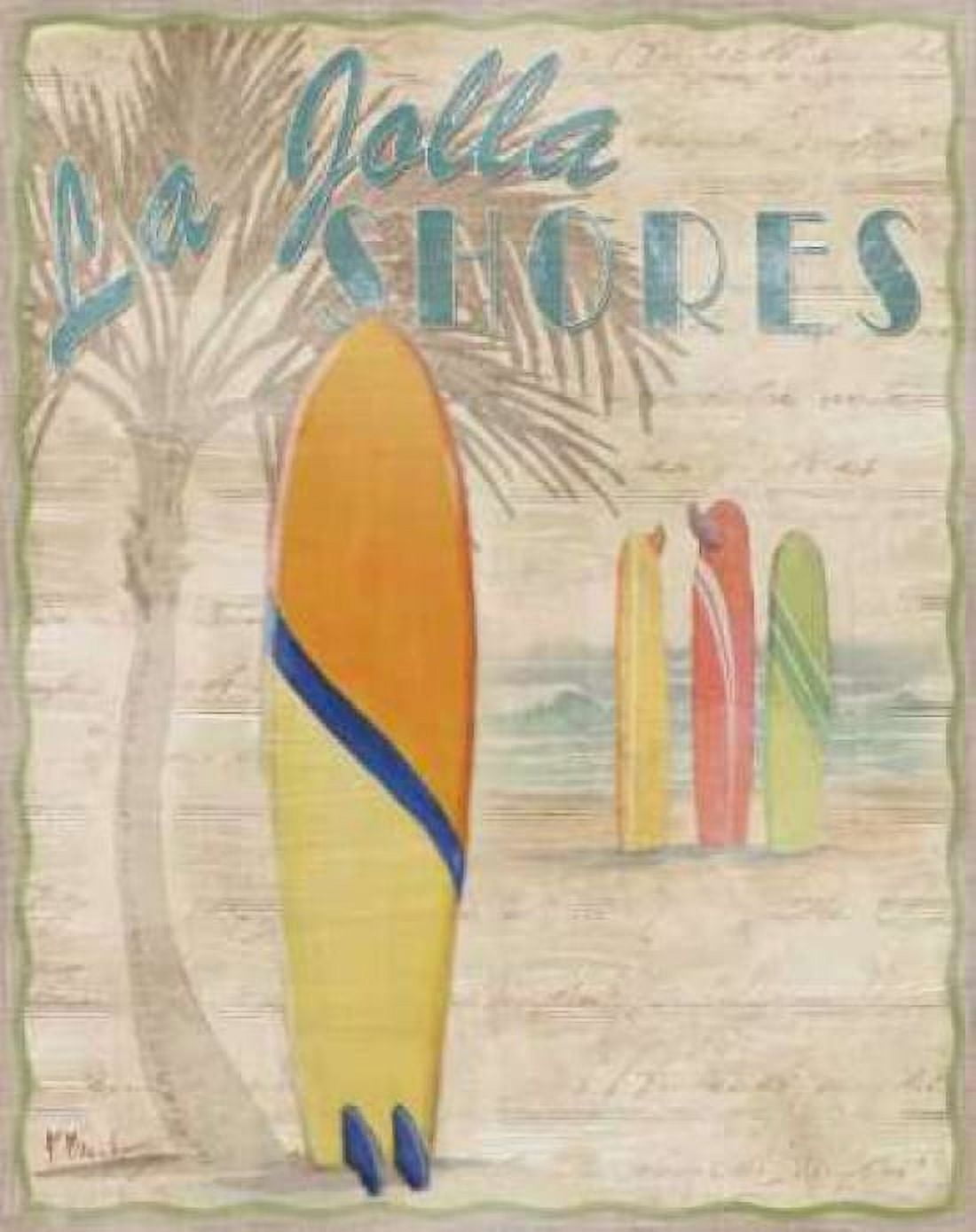 Posterazzi Surf City III Canvas Art - Paul Brent (24 x 30)