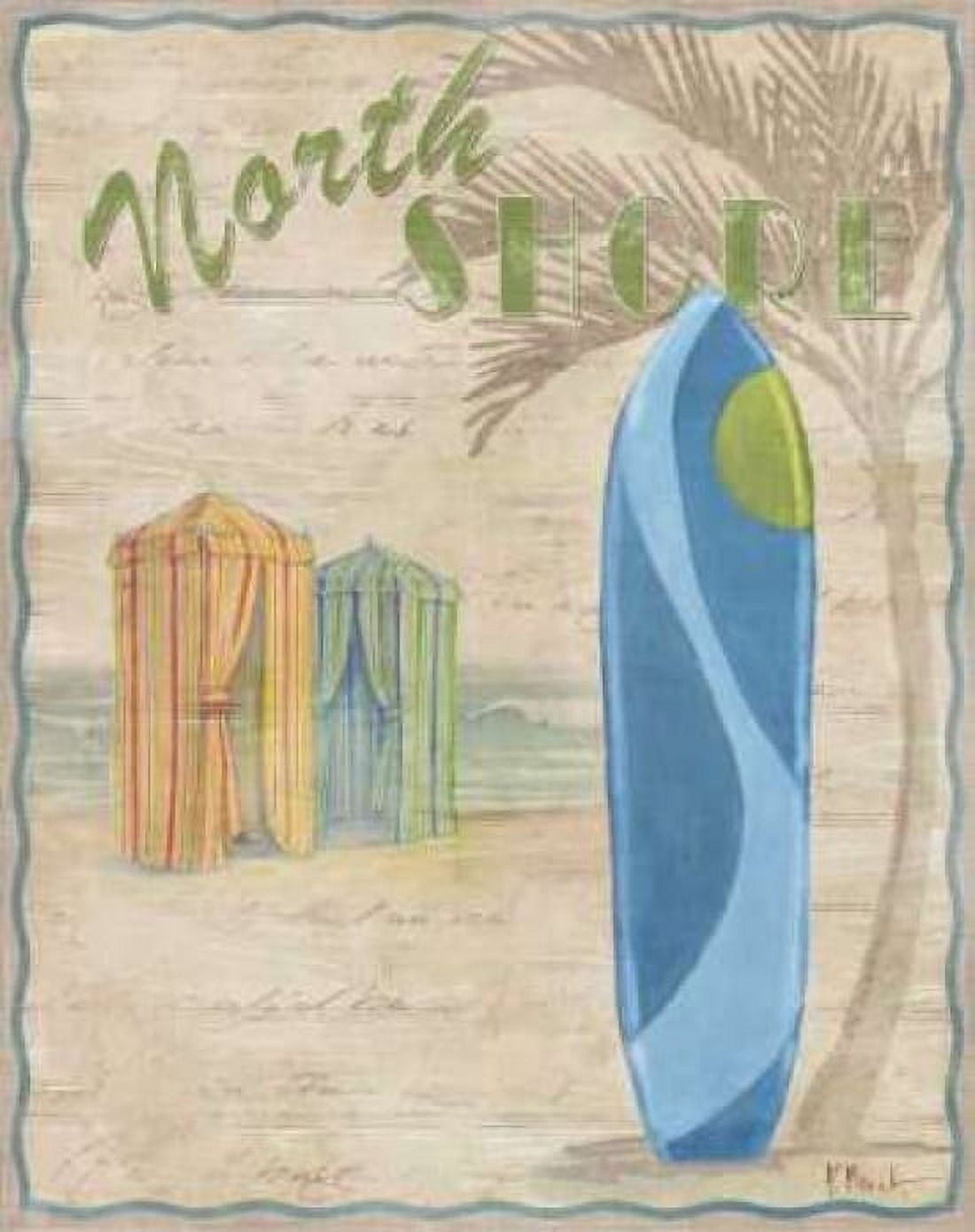Posterazzi Surf City IV Canvas Art - Paul Brent (24 x 30)
