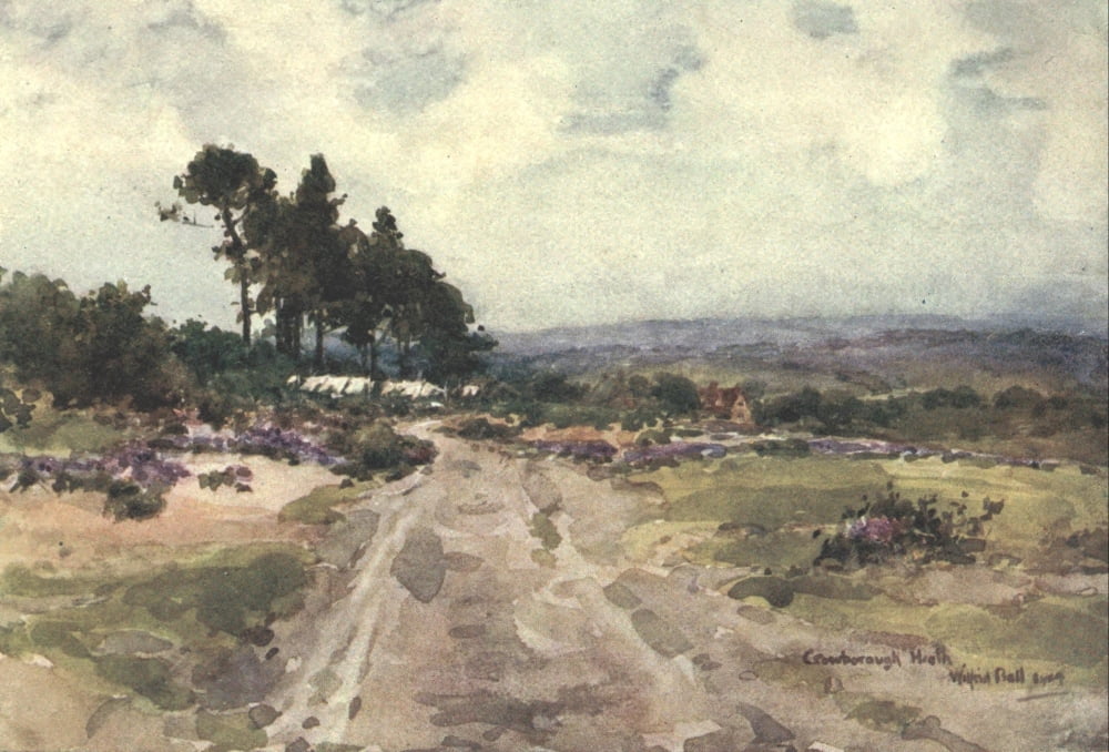 Posterazzi Sussex 1906 Crowborough Heath Canvas Art - Wilfrid Ball (24 x 36)