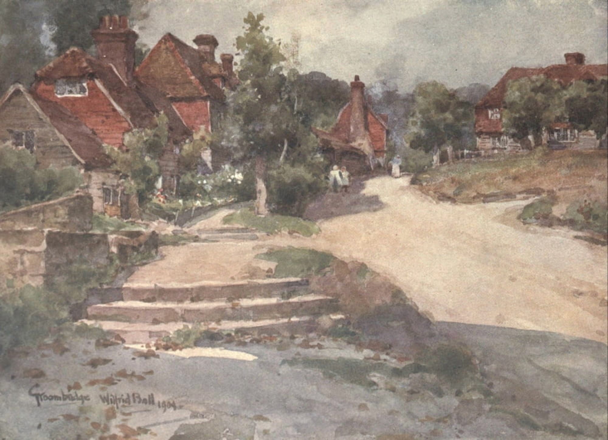 Posterazzi Sussex 1906 Groombridge Canvas Art - Wilfrid Ball (24 x 36)