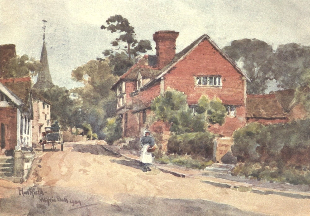 Posterazzi Sussex 1906 Hartfield Canvas Art - Wilfrid Ball (24 x 36)