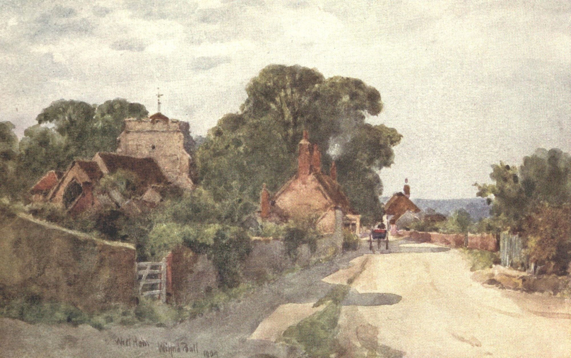 Posterazzi Sussex 1906 West Ham Canvas Art - Wilfrid Ball (24 x 36)