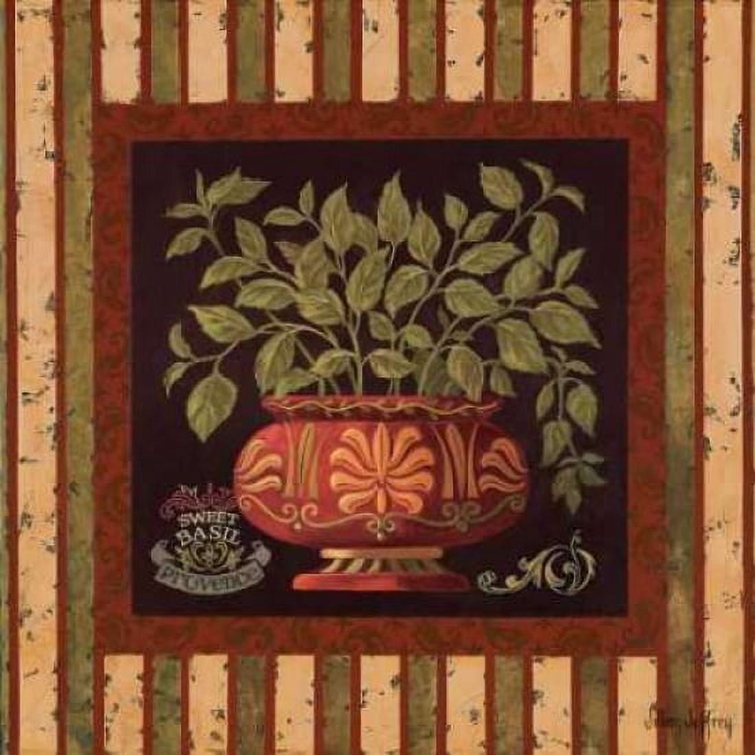 Posterazzi Sweet Basil Canvas Art - Jillian Jeffrey (24 x 24)