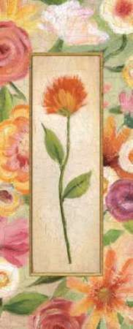 Posterazzi Sweet Romance Panel I Canvas Art - Daphne Brissonnet (24 x 48)